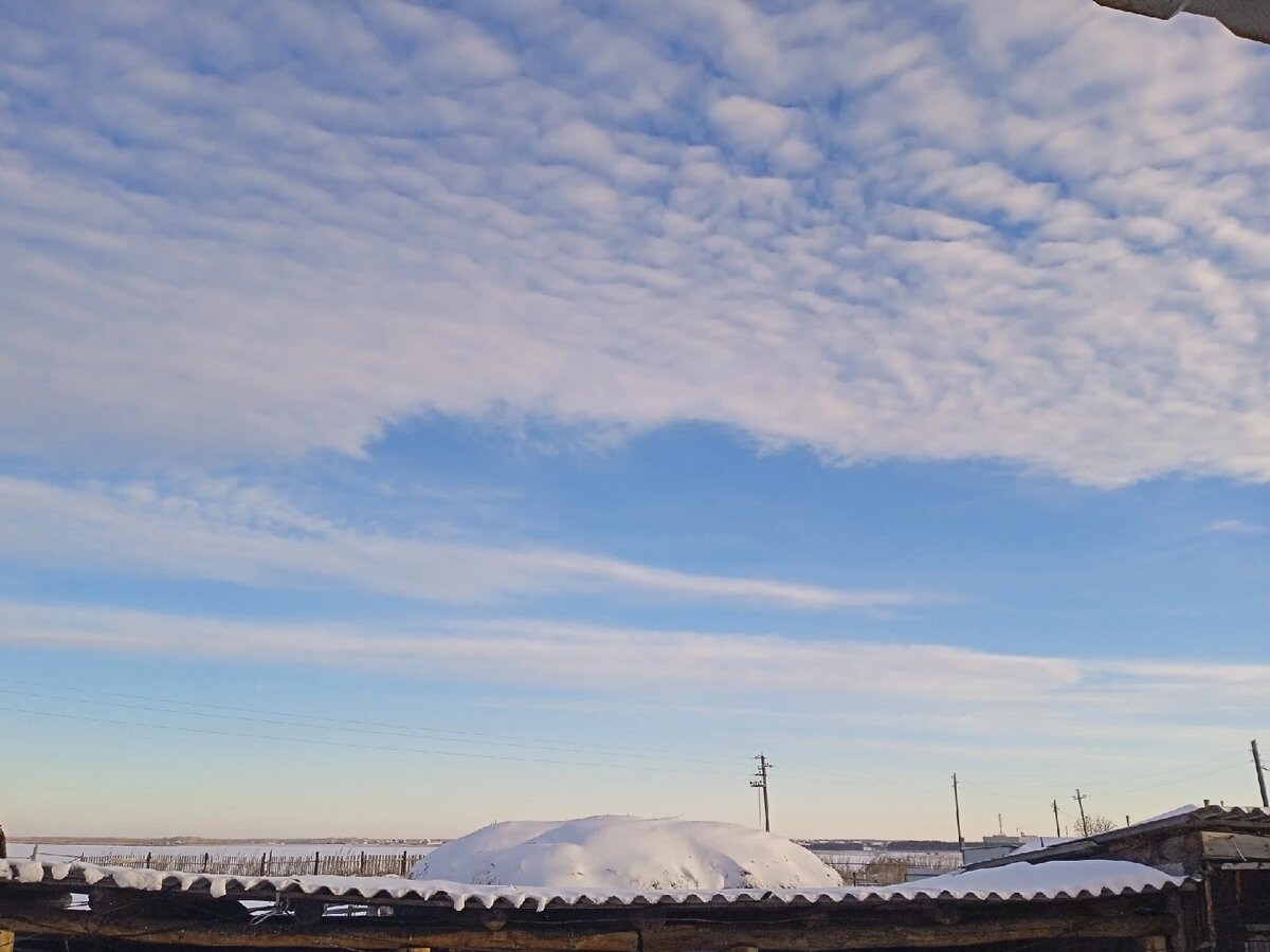 Сафакулево. Небо.