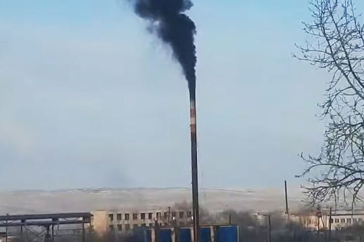 Скриншот видео жителя Пригорска 
