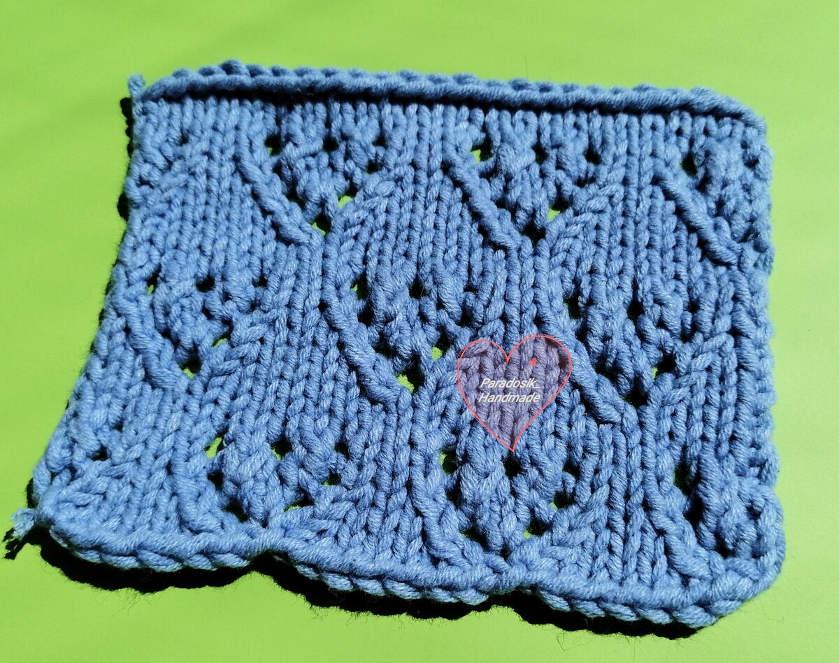 Образец № 1: пряжа Yarnart Jeans Plus