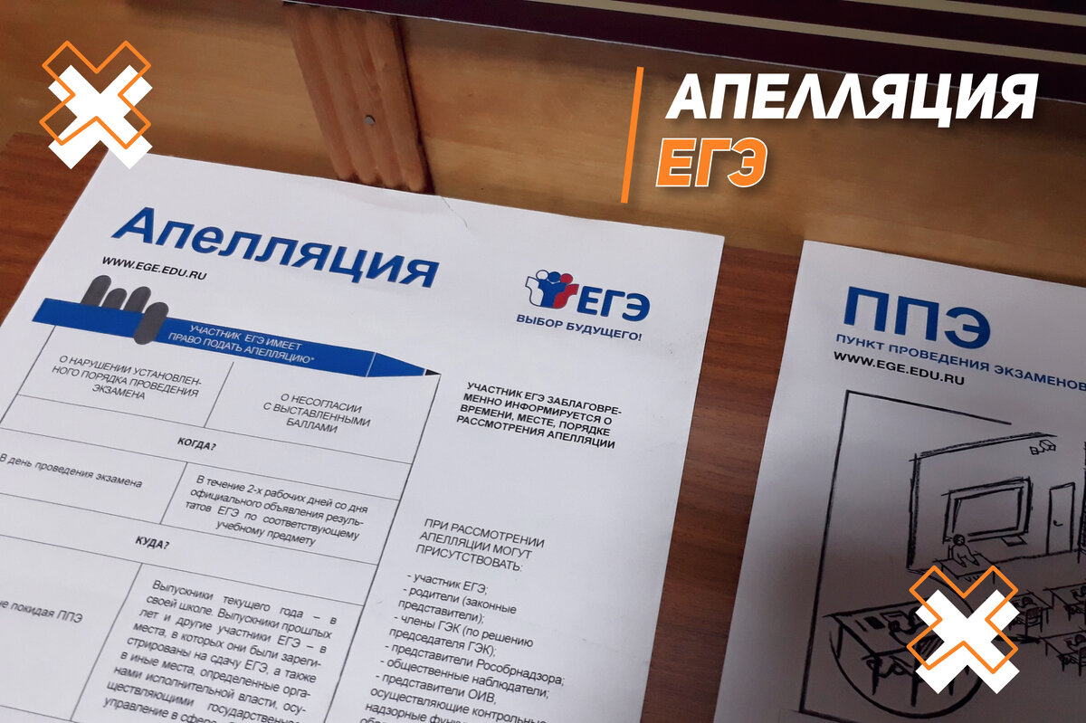 Аппеляция. ЕГЭ