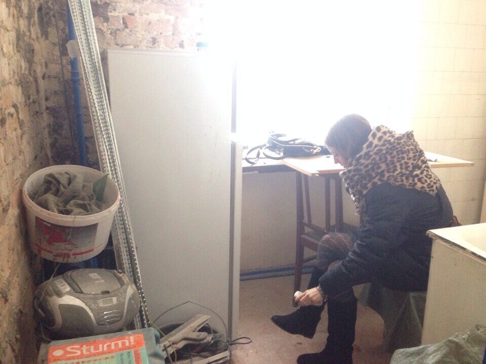 Кухня в процессе ремонта