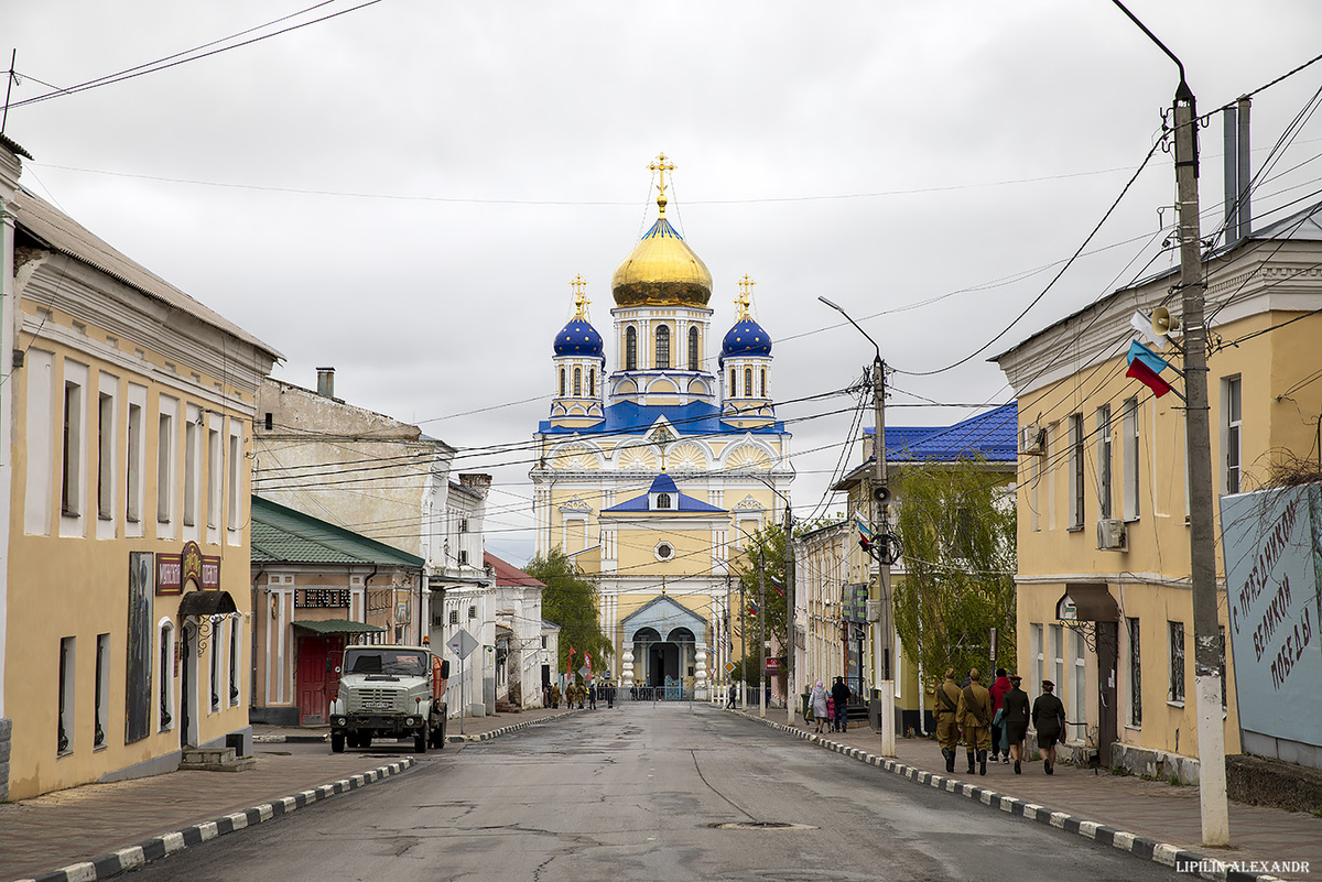 Продолжим прогулку по городу Елец. Вознесенский собор 
