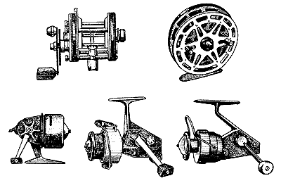 Схема катушки удочки