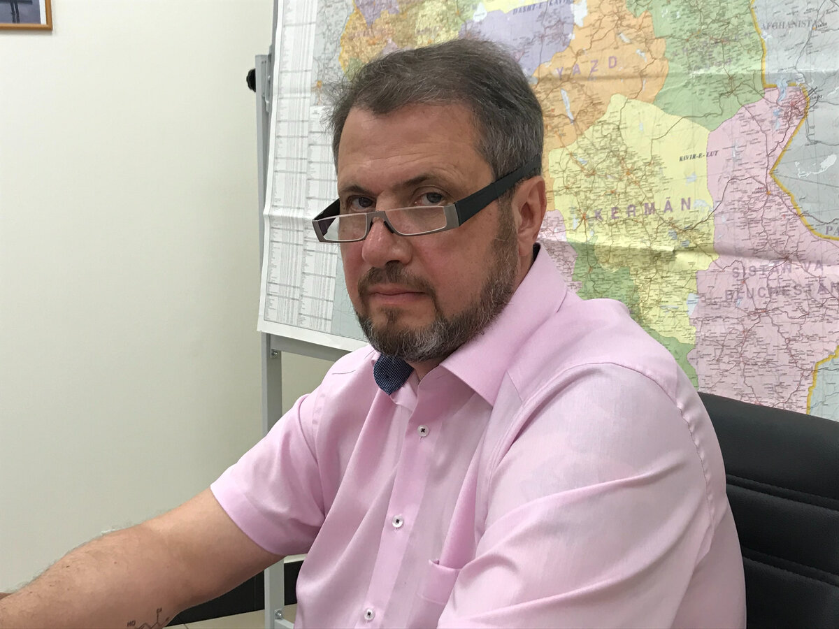 6 июля 2021. Председатель Российско-иранского делового совета В. В. Обыденов. Фото их личного архива. 
