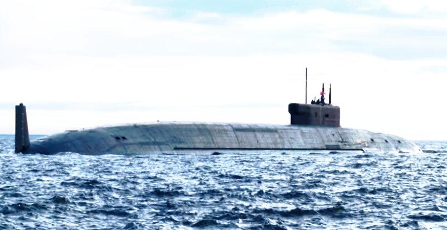 Подлодка "Борей". Фото из сети Интернет.