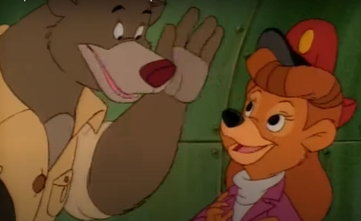 кадр из мультфильма "чудеса на виражах"