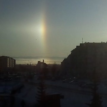 Вот так, когда нигде ничто не горит  выглядит дальнейшее. Видимость более пятидесяти километров. Северный Байкал. зима 2021