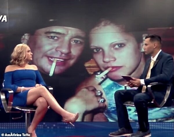 Диего Марадона Мавис Альварес