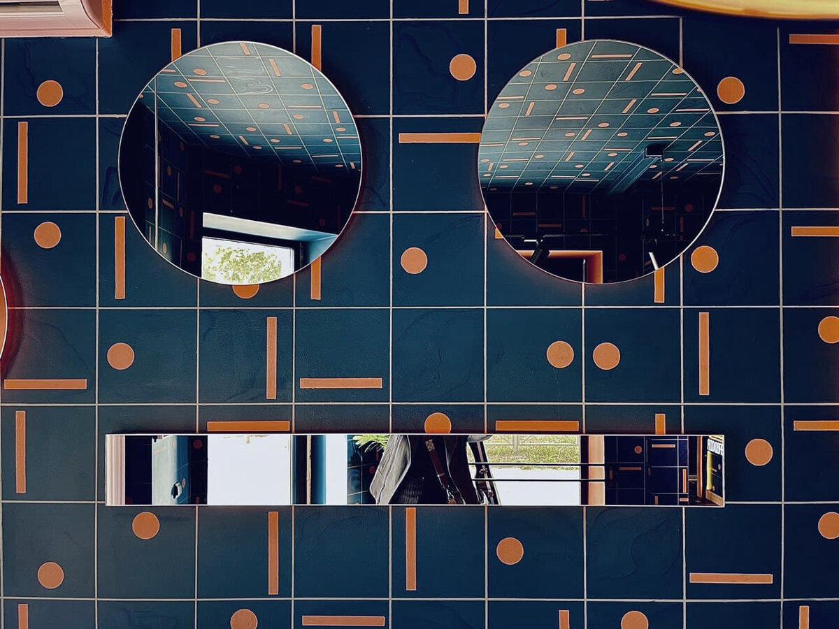 Дизайн кафе. Зеркала