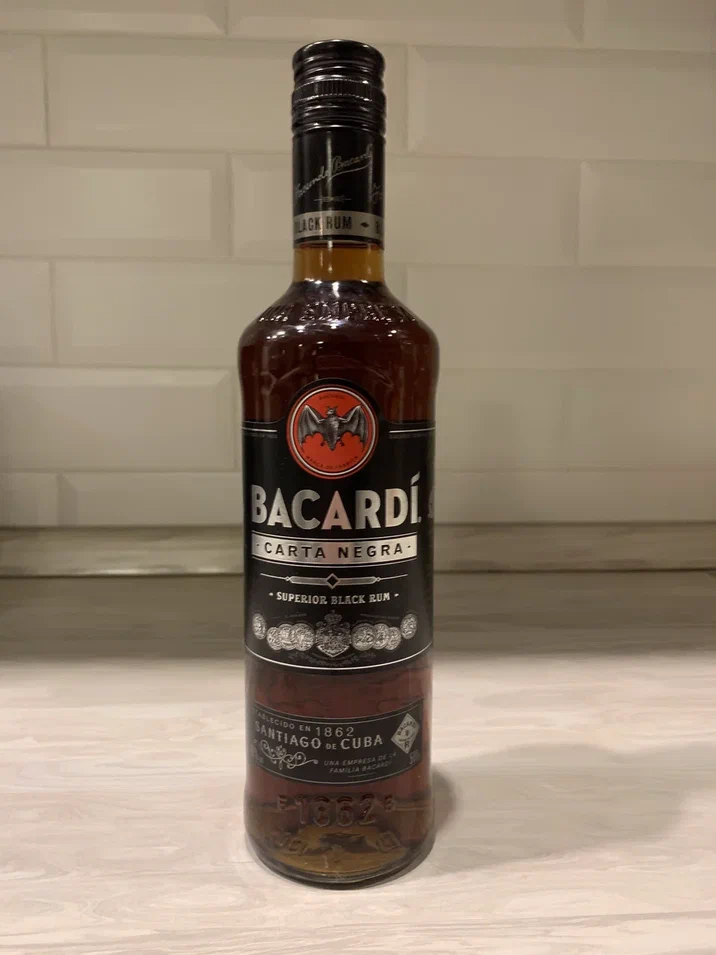 Ром bacardi carta negra