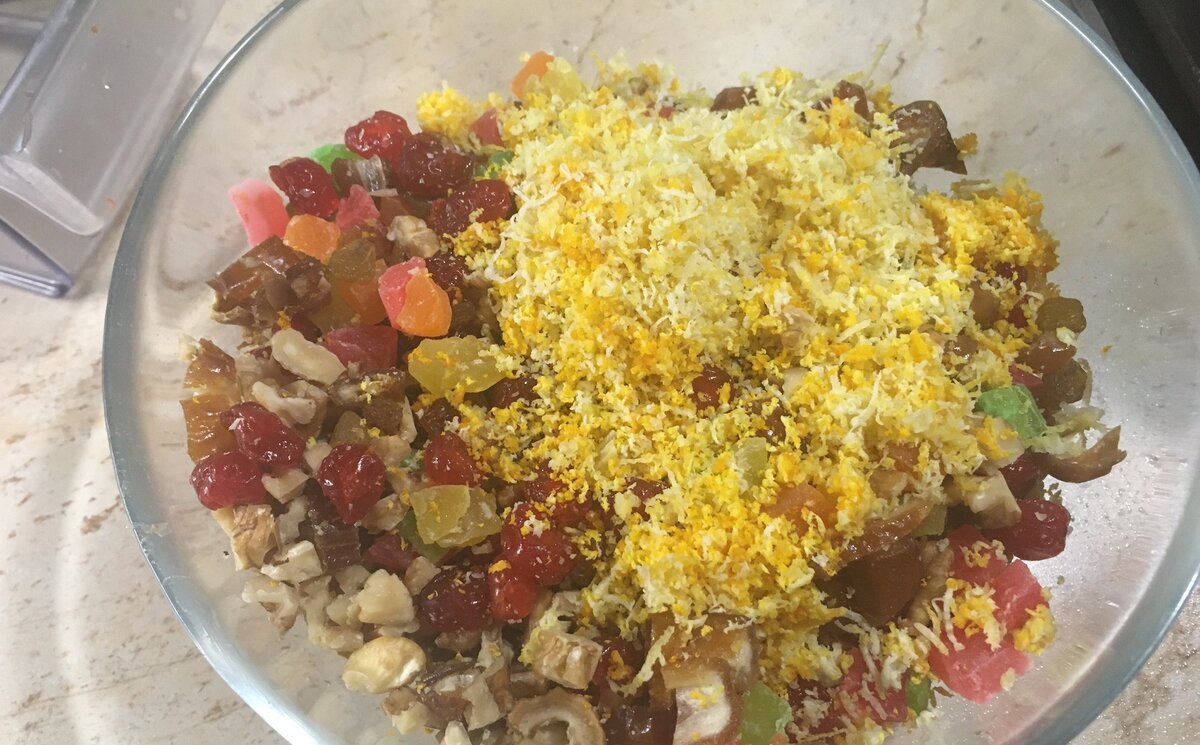 Начинка для штоллена. Фото автора.