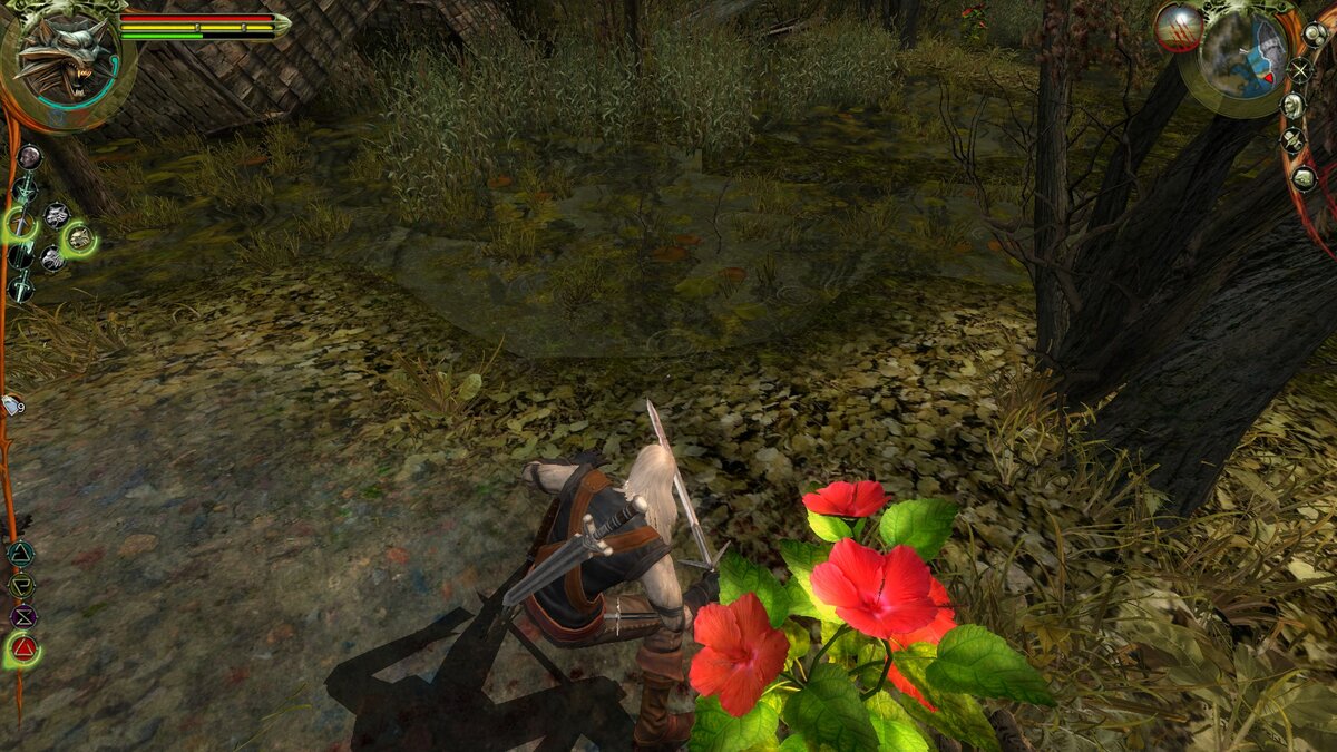 Обратите внимание на качество текстур растения