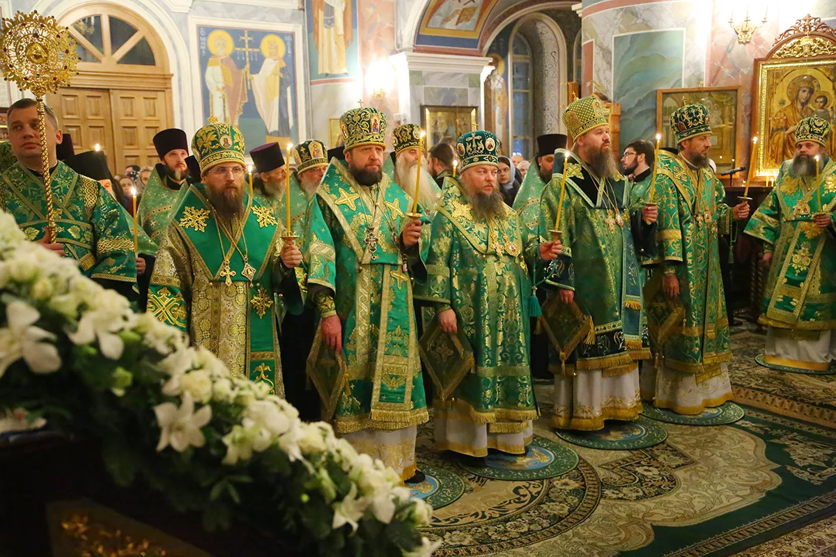 Православная служба вечерня