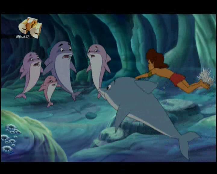 Кадр из серии Флиппер и Лопака СТС