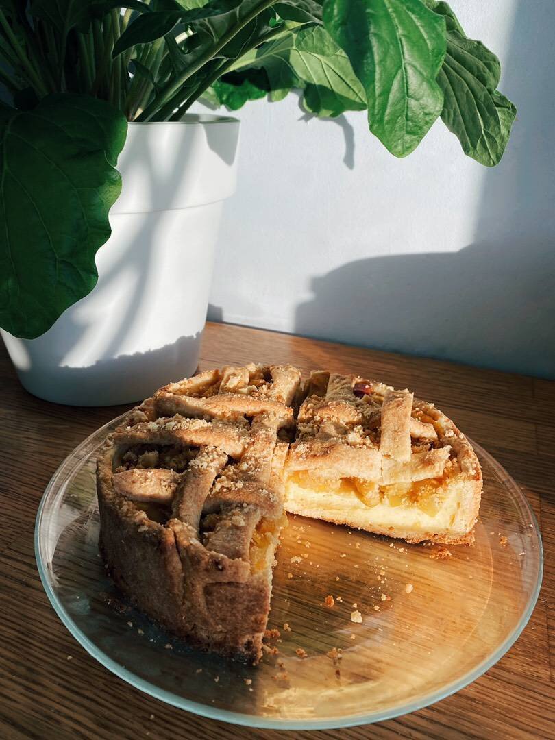 Пирог с двухслойной начинкой 🥧 | Овкусе.ру - Ежедневная готовка в радость!  Пошаговые рецепты с фото | Дзен