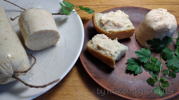 Паштет куриный к чаю в оболочке