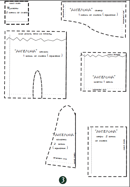 АНГЕЛЫ, АНГЕЛОЧКИ. ВЫКРОЙКИ