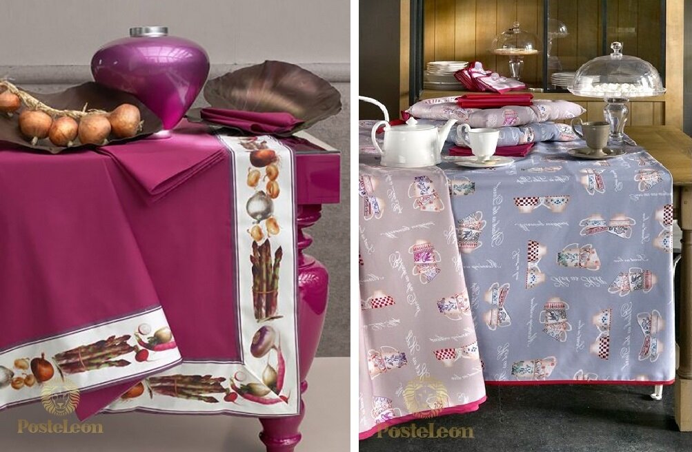 Скатерти Tag House, дизайны Vegetables и Tazzine