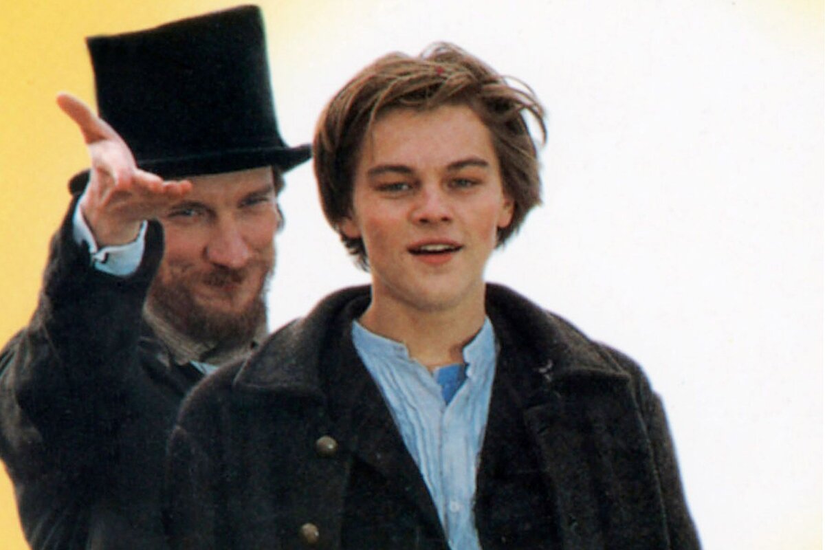 Поль Верлен и Артюр Рембо (кадр из фильма "Полное затмение", 1995г. Реж. Агнешка Холланд).