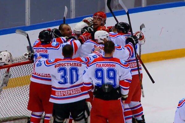 Скриншот с видео НХЛ