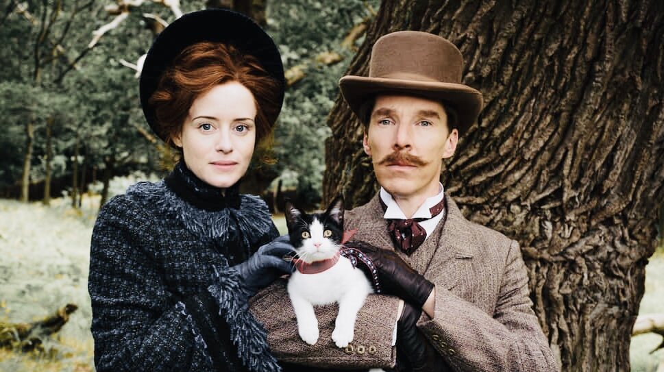 Кадр из фильма «Кошачьи миры Луиса Уэйна» 2021