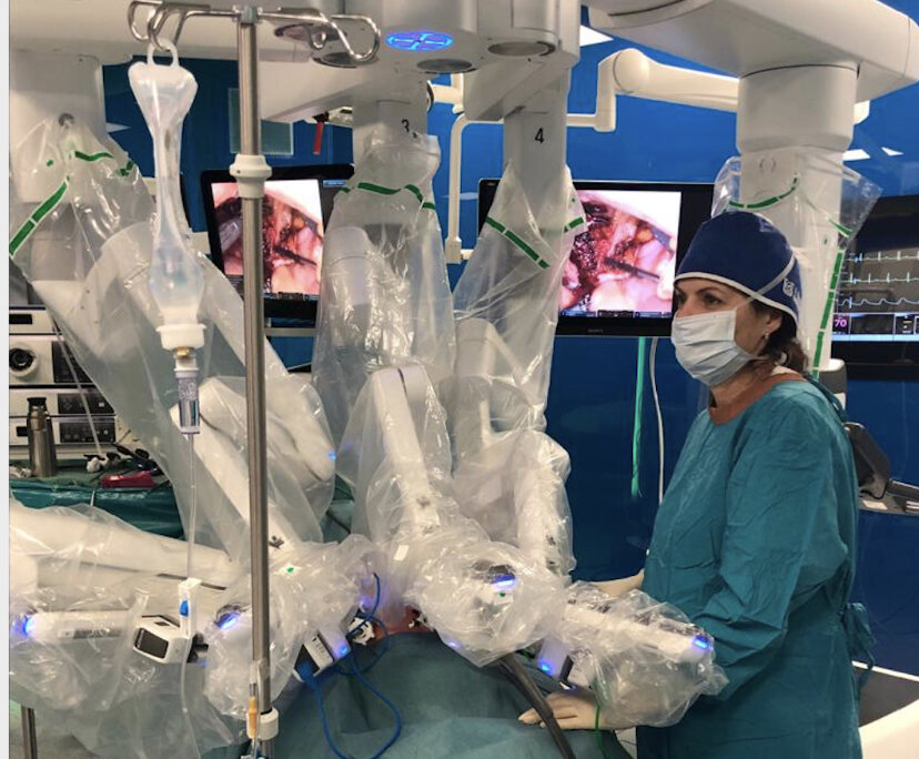 Робот-ассистированная установка Da Vinci xi