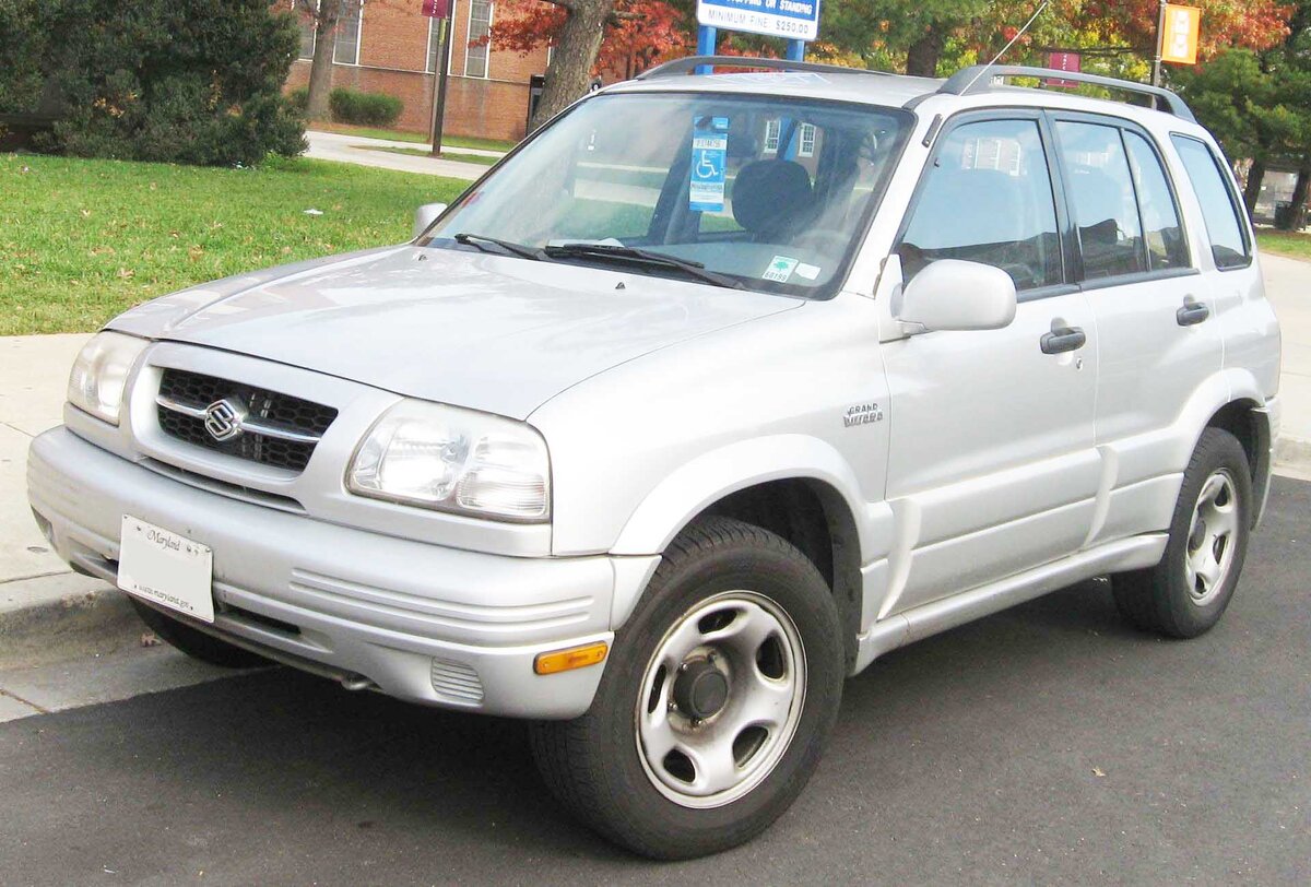 Suzuki Grand Vitara  второго поколения Vitara для рынка США(Wikipedia.org)