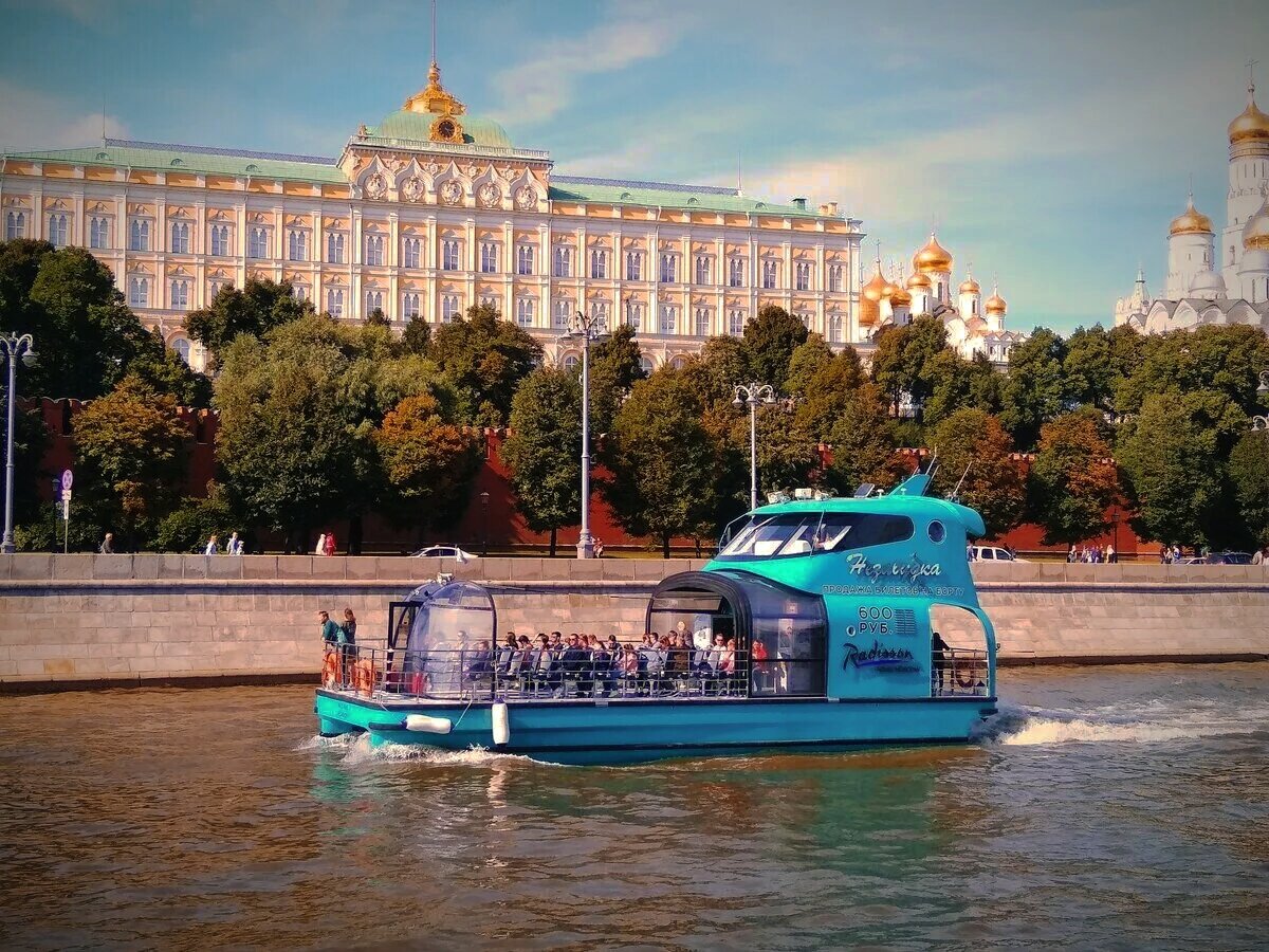 Речной трамвай парк горького