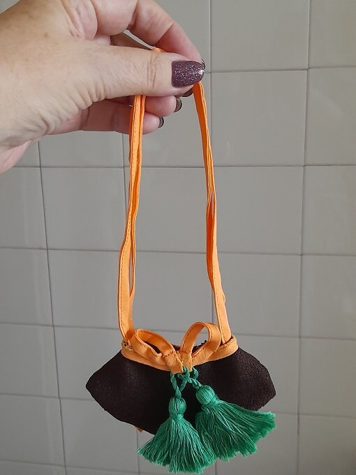 Сумочка "Апельсиновые ушки". Июль, 2022. 