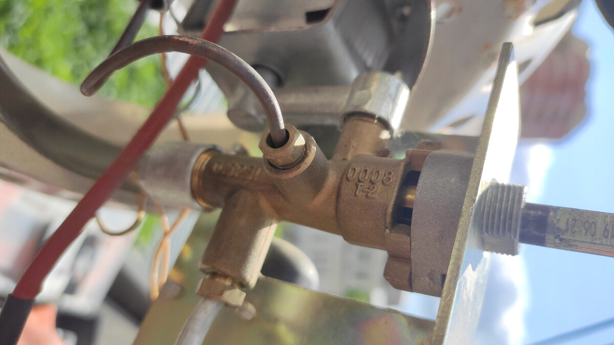 вентиль подачи газа китайского уличного газового обогревателя, типа грибок