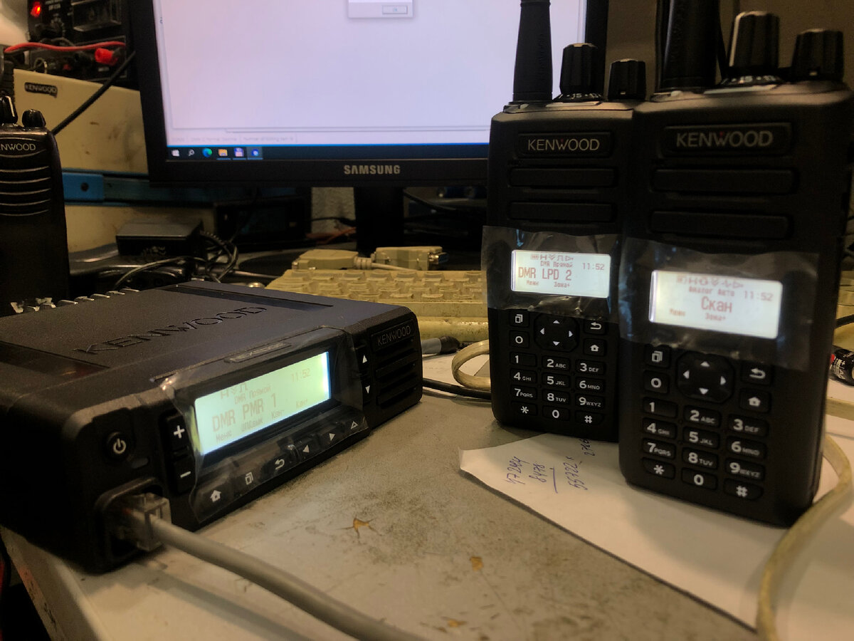 Установка и настройка Kenwood NX-3320E / NX-3820G для работы в системе DMR  Tier III | Радиоцентр | Дзен