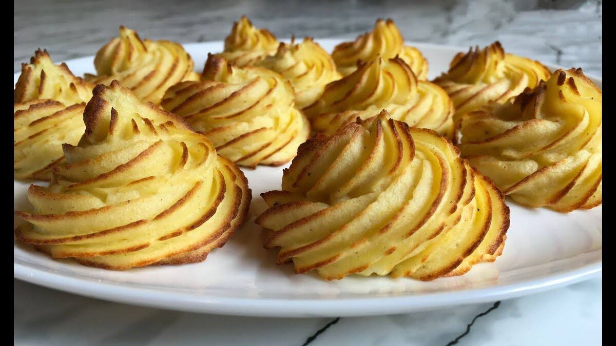 Картофельные розочки


