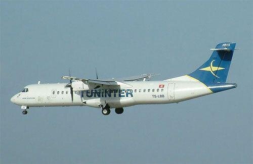 ATR 72-202 авиакомпании Tuninter 