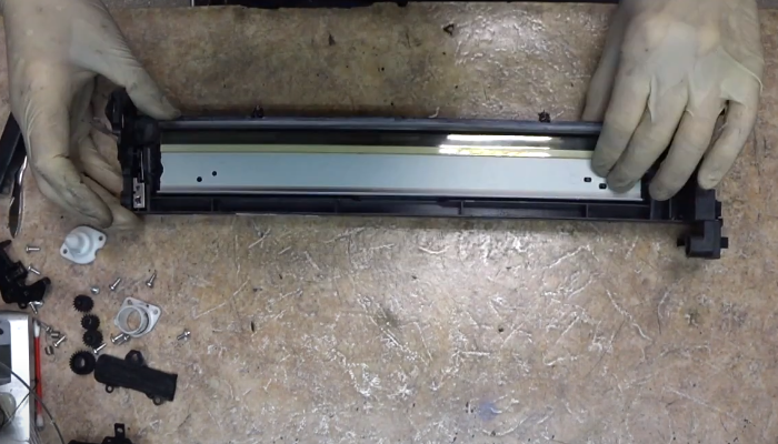 Фото 44. Ролик заряда после очистки