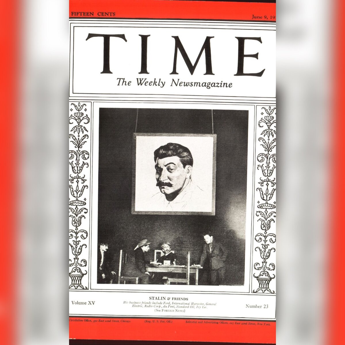 Июнь 9, 1930 | Vol. XV No. 23 