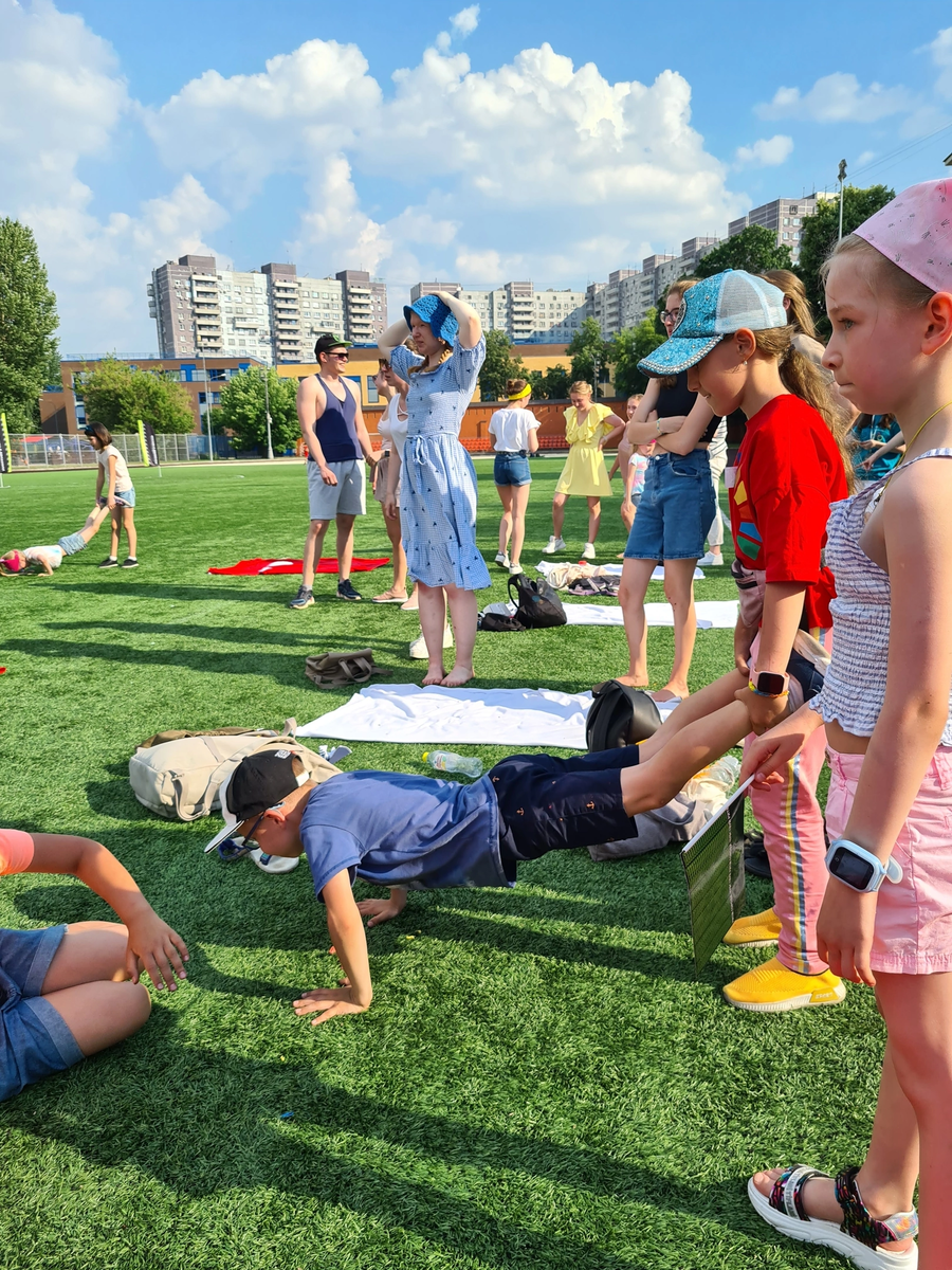 "Москва в Движении" прививает спорт даже детям