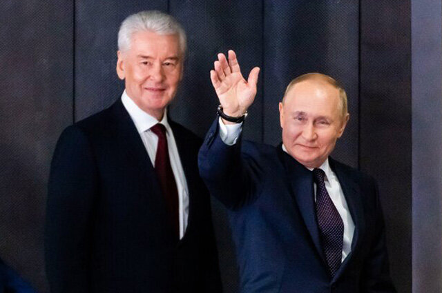    С. Собянин и В. Путин открыли в минувшую субботу международные центры самбо и бокса в «Лужниках». Фото: АГН Москва