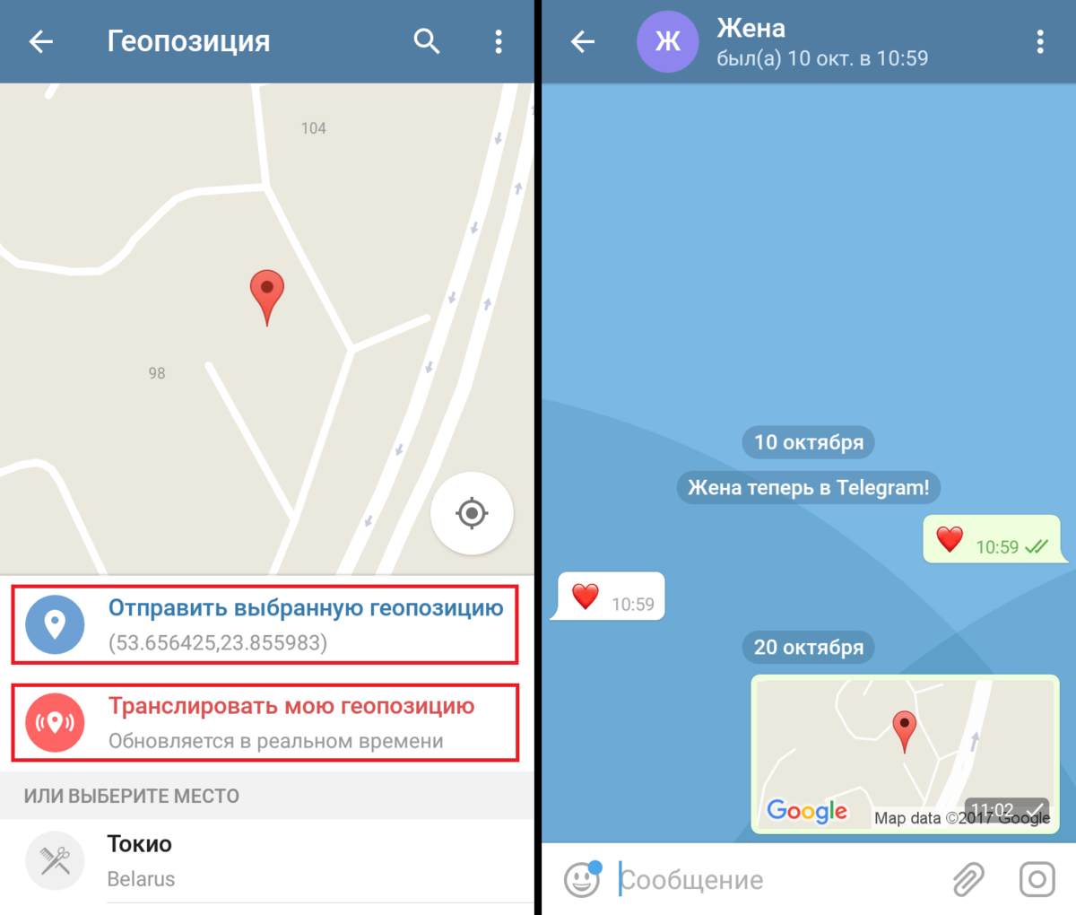 Не могу поделиться геопозицией в локаторе. Геопозиция в телеграмме. Геолокация. Отправить свое местоположение. Координаты телеграмм.