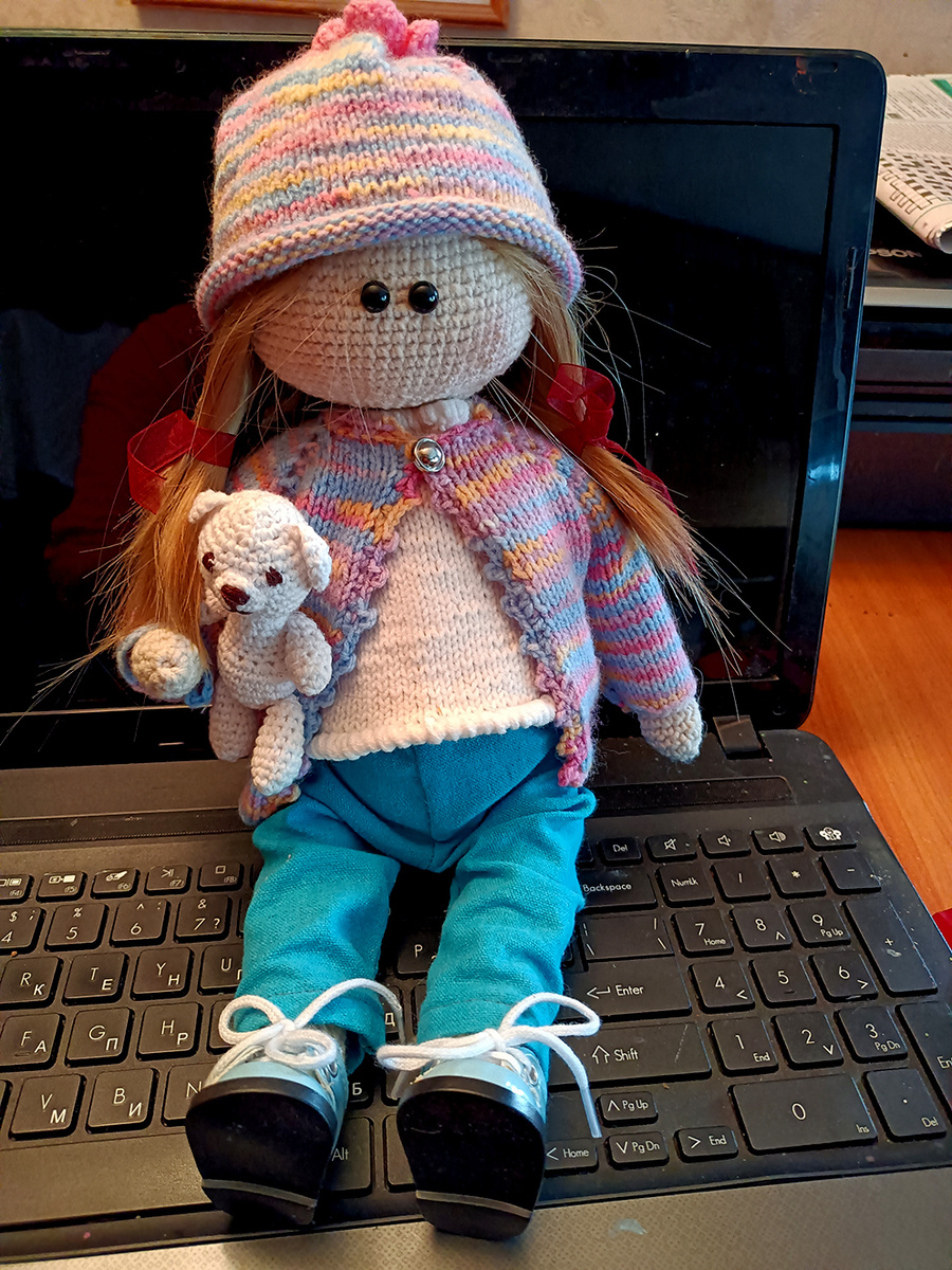 (Фото автора). Эта кукла сделана руками моей сестры.