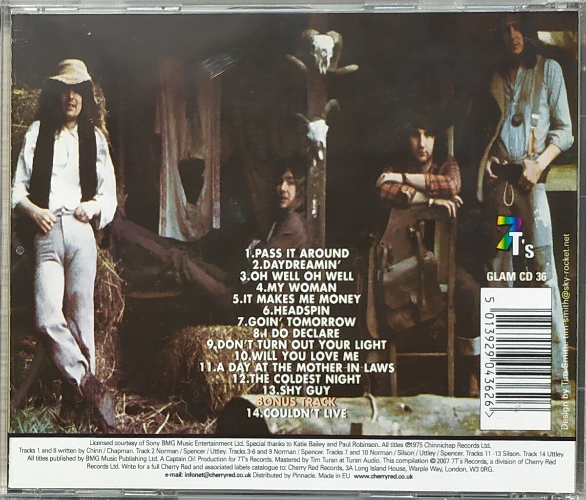 Pass me around. Pass me around. Pass it around, 1975. Pass me around. Pass it around.