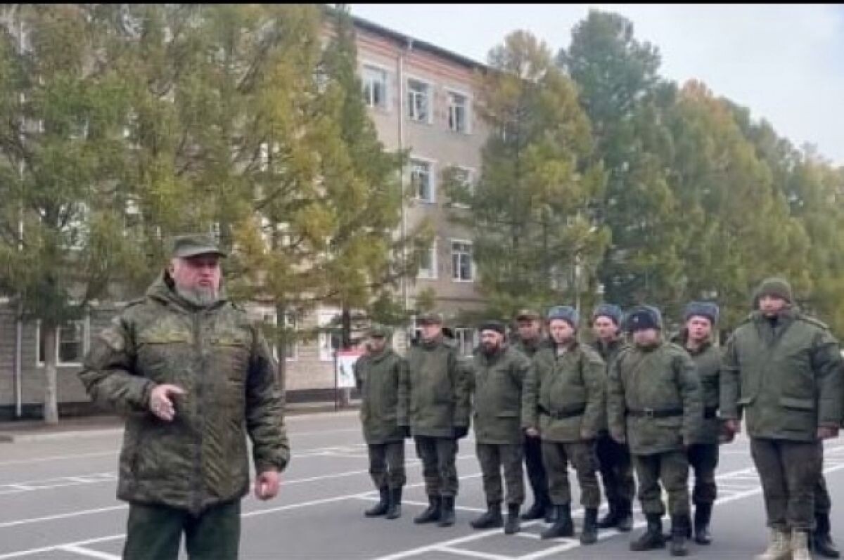    Ещё с одной группой мобилизованных встретился в Омске губернатор Кузбасса