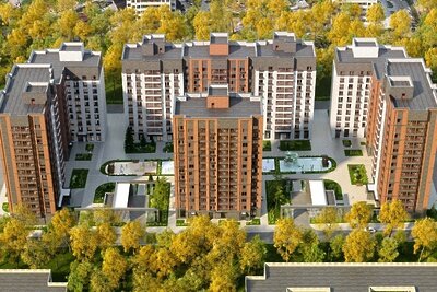    Жилые корпуса по реновации в столичном районе Проспект Вернадского © Департамент строительства Москвы