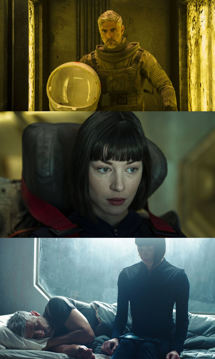 Коллаж из кадров фильма "Нимани" - сербской кинофантастики.