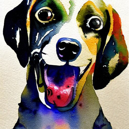 Собаки акварель




