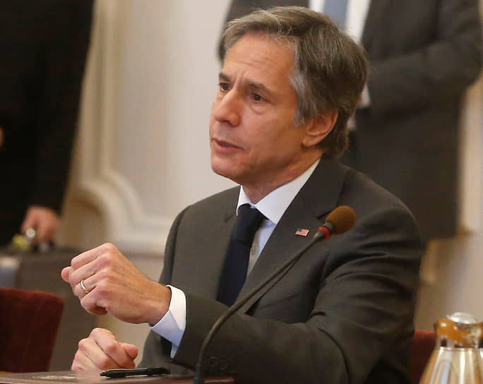 Государственный секретарь США Энтони Блинкен