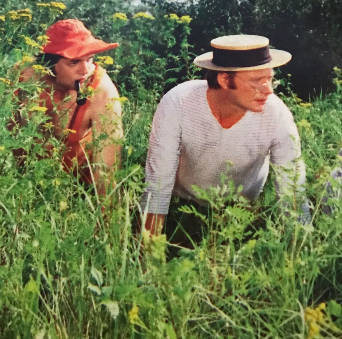 Кадр из фильма "Трое в лодке, не считая собаки", 1979 год