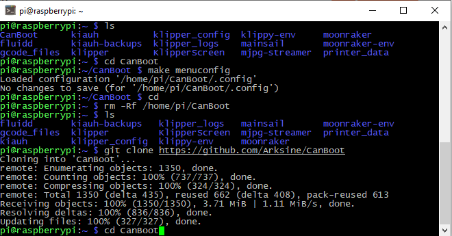 Загружаем CanBoot
