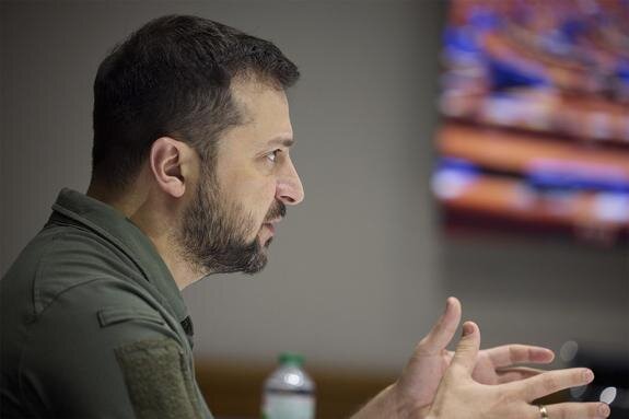    Президент Украины Владимир Зеленский, Ukrainian Presidential Press Off / globallookpress.com