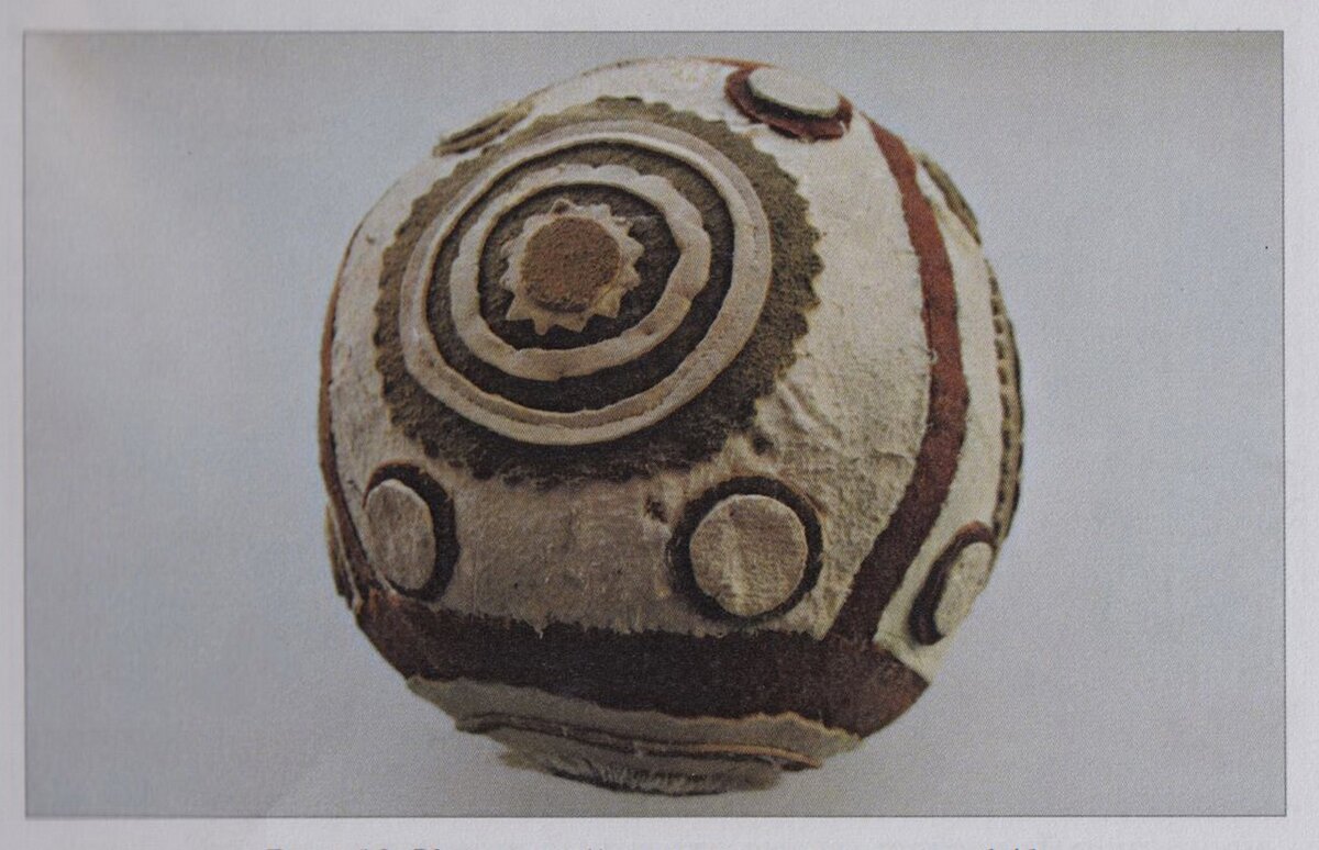 Это корякский мяч. Его сшила Лилия Аслапова.