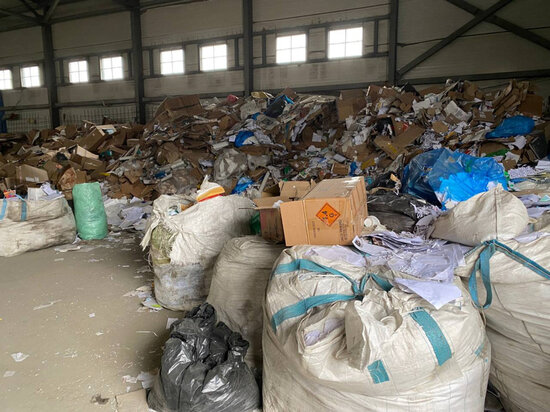     Почти 15 тонн вторсырья собрали в Хабаровском крае в рамках акции БумБатл. ФОТО: правительство Хабаровского края